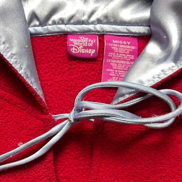 Vintage Pooh bear polar fleece hoodie sweatshirt - Picture 4 of 5